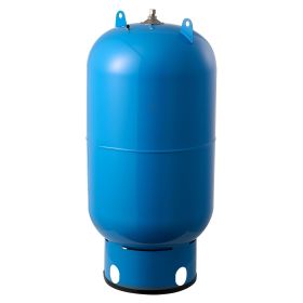 34-Gallon Vertical Well Pressure Tank, Pre-Charged Pressurized Water Tank for Well Pumps, Heavy-Duty Carbon Steel Water Storage Container for Hom