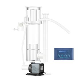 Protein Skimmer for 30-80 Gal Saltwater Aquarium Hang On with DC Pump, Protein Skimmer with DC Pinwheel Pump, Adjustable Control